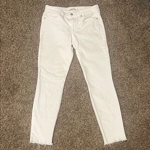 Joe's Jeans Women's Cropped White Jeans